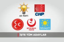 İŞTE TÜM ADAYLAR