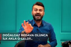 DOĞALGAZ BEDAVA OLUNCA İLK AKLA O GELDİ!..