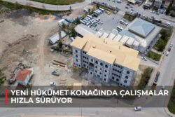 YENİ HÜKÜMET KONAĞI´NDA ÇALIŞMALAR HIZLA SÜRÜYOR  