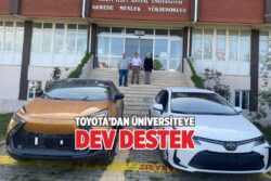 TOYOTA’DAN ÜNİVERSİTEYE DEV DESTEK