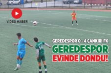 GEREDESPOR EVİNDE DONDU!