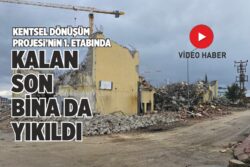 KALAN SON BİNA DA YIKILDI