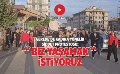 “BİZ YAŞAMAK İSTİYORUZ”