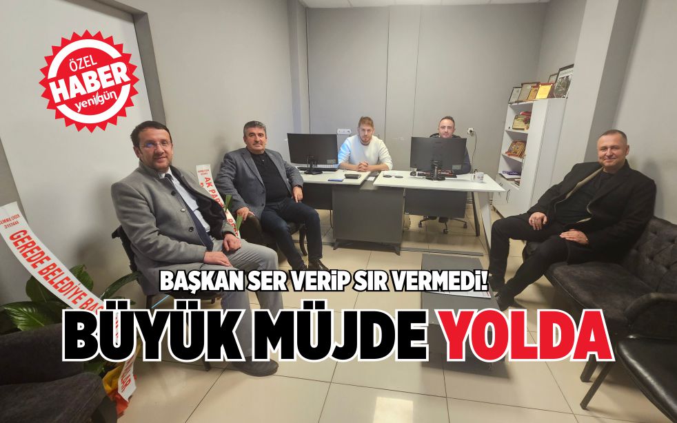 BAŞKAN SER VERİP SIR VERMEDİ